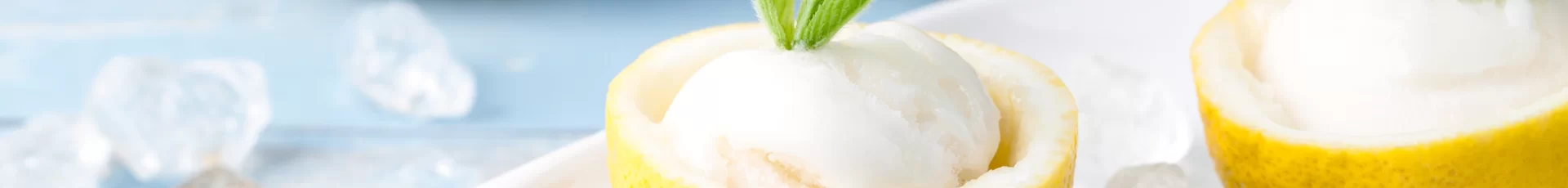 Recipe of the Month: Fresh Lemon Ice Cream with Crystallized Lemon Peel